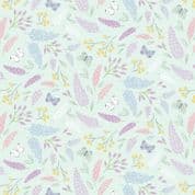 9572 - Dear Spring Symphony - Floral on Pale Turquoise - Cassandra Connolly - CC67.2 - Cotton Fabric