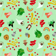 9588 - Small Things Fairytales - The Wizard Of Oz - Lewis & Irene - SM120 - Cotton Fabric