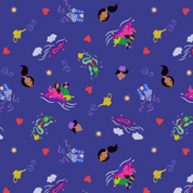 9590 - Small Things Fairytales - Aladdin - Lewis & Irene - SM122 - Cotton Fabric