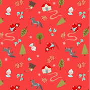 9596 - Small Things Fairytales - Little Red Riding Hood - Lewis & Irene - SM128 - Cotton Fabric