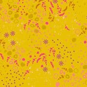 9615 - Sun Print 2026 - Equanimity on Lantern Orange - Makower UK - 10048_Y - Cotton Fabric