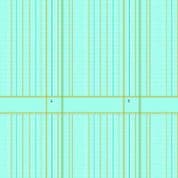 9623 - Sun Print 2026 - Ledger on Mint Turquoise - Makower UK - 10049_T - Cotton Fabric