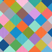 9653 - Animal Alphabet - Multicolour Patchwork - Lewis & Irene - A974A - Cotton Fabric