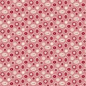 A Woodsy Cottage - 9186 - Makower UK - Plate Wall - Rose Pink - 1363_E - Cotton Fabric
