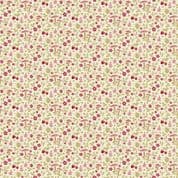 A Woodsy Cottage - 9190 - Makower UK - Woodsy Path - Warm White - 1364_L - Cotton Fabric