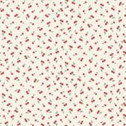 Afternoon Tea - 9142 - Makower UK - Cherry Crush on Cream - 094_Q - Cotton Fabric