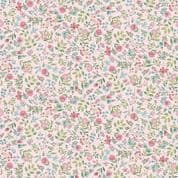 Afternoon Tea - 9145 - Makower UK - Sugar Flowers on Pink - 095_P - Cotton Fabric