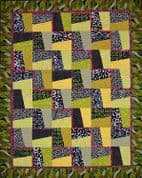 Against the Rail Quilt Pattern