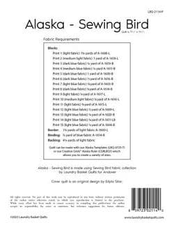 Alaska - Sewing Bird - Edyta Sitar