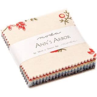 Anns Arbor - Moda Mini Charm Pack UK by Minick & Simpson for Moda Fabrics