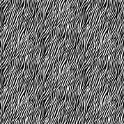 Around the World - 7803 - Animals Zebra Stripes Black White - Makower UK 2401.X Cotton Fabric