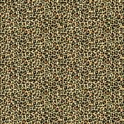 Around the World - 7806 - Animals Leopard Black Yellow - Makower UK 2403.V Cotton Fabric