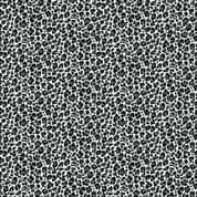 Around the World - 7807 - Animals Leopard Black White - Makower UK 2403.X Cotton Fabric