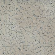 Astra - 8201 - Constellations on Taupe - Janet Clare - Moda 16921.14 - Cotton Fabric