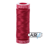 Aurifil 12 Cotton Thread - 1103 (Dark Red)