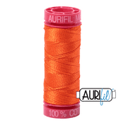 Aurifil 12 Cotton Thread - 1104 (Orange)