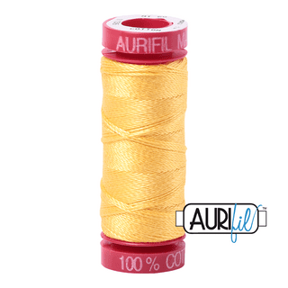 Aurifil 12 Cotton Thread - 1135 (Yellow)