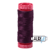 Aurifil 12 Cotton Thread - 1240 (Dark Maroon)