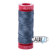 Aurifil 12 Cotton Thread - 1310 (Dark Greyish Blue)