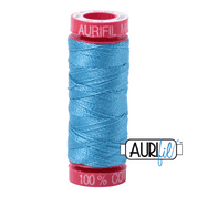 Aurifil 12 Cotton Thread - 1320 (Mid Blue)