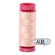 Aurifil 12 Cotton Thread - 2205 (Pale Peach)
