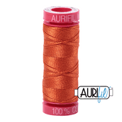 Aurifil 12 Cotton Thread - 2240 (Dark Orange)