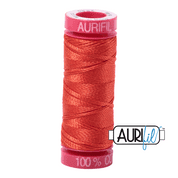 Aurifil 12 Cotton Thread - 2245 (Orangey Red)