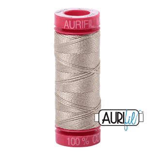 Aurifil 12 Cotton Thread - 2324 (Taupe)