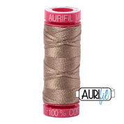Aurifil 12 Cotton Thread - 2370 (Light Brown)