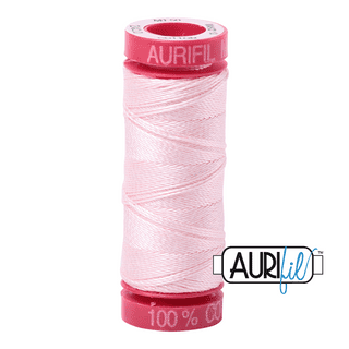 Aurifil 12 Cotton Thread - 2410 (Pale Pink)