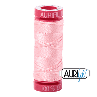 Aurifil 12 Cotton Thread - 2415 (Pale Pink)