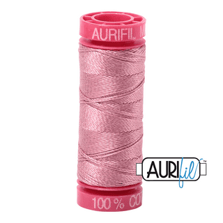 Aurifil 12 Cotton Thread - 2445 (Dusky Pink)