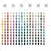 Aurifil Lana Shade Card - Real Thread Wraps