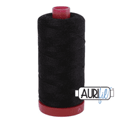 Aurifil Lana Wool Blend Thread - 8692 (Black)