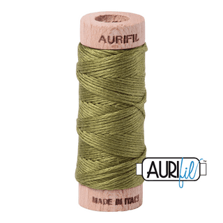 Aurifloss - 6-strand cotton floss - 5016 (Olive Green)