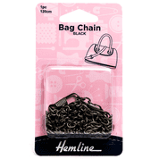 Bag Chain - 120cm - Nickel Black - H4513.NB