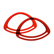 Bag Handles - Oval - 7 inches - Dark Brown -BH1