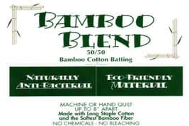 Bamboo Blend Quilt Wadding - 120" wide