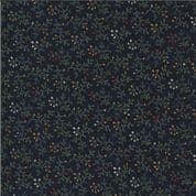 Bittersweet Lane - 7421 - 9643.14 Kansas Troubles - Floral Sprig on Dark Blue Cotton Fabric