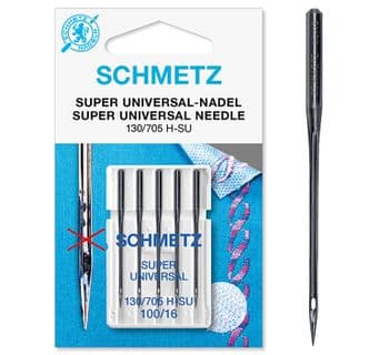 Black Super Universal Size 100 Needles