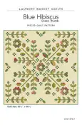 Blue Hibiscus Quilt - Edyta Sitar
