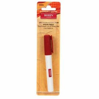Bohin Water Soluble Fabric Glue Stick/Pen