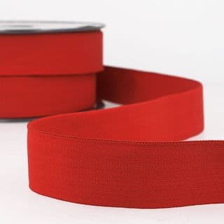 Boxer Shorts Elastic - 32mm - Red - Excellent for Pyjamas