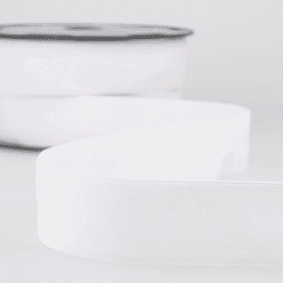 Boxer Shorts Elastic - 32mm - White - Excellent for Pyjamas