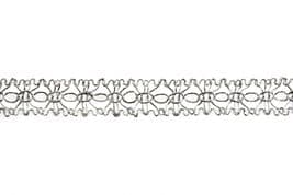 Braid - Silver Metallic - 18mm Wide