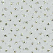 Bumble Bees 7450 - Makower 9715.C1 - Bumble Bees on Light Grey Cotton Fabric