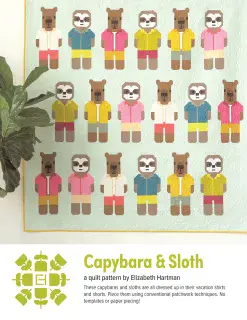 Capybara & Sloth - E Hartman - EH079