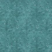 Carolina Lilies - 8225 - Floral on Teal - Robin Pickens - Moda 48703.20 - Cotton Fabric