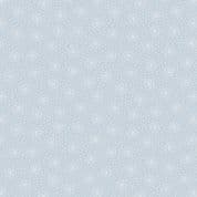 Celtic Faeries - 8474 - Celtic Flowers Light Blue Metallic - Lewis & Irene A732.2 - Cotton Fabric