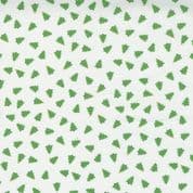 Christmas Holiday Essentials - 7790 - Trees on White - Moda Fabrics 20746 11 - Cotton Fabric